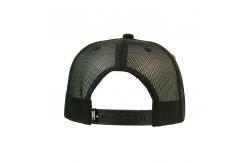 China Custom Trucker Flat Bill Visor Polyester Snapback Mesh Caps supplier