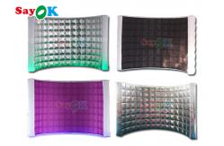 China Oxford Inflatable Photo Booth Wall Background For Event Exhibition supplier