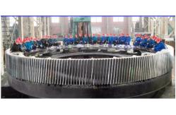 China Forging Large Single Double Herringbone helical spur gear Ring With CNC Mahining supplier