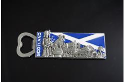 China Imitation Hard Enamel Flat Beer Bottle Openers With Customized Logo supplier