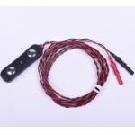 Black Bar Electrode With Two 9 Mm Convex Disc Contacts Spaced 30mm Apart
