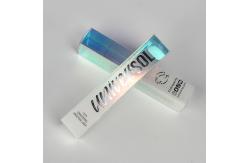 China Custom Holographic Plastic Mascara Packaging Box For Cosmetics supplier