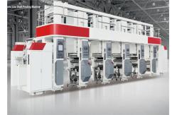 China Arc System Automatic Printing Machine 750mm Rewinding Diameter Rotogravure Instrument supplier