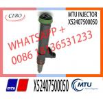 For MTU Diesel Fuel Injector VTO-G241M48B X52407500050 X52407500053 RX52407500050 RX52407500053 for sale