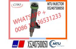 China For MTU Diesel Fuel Injector VTO-G241M48B X52407500050 X52407500053 RX52407500050 RX52407500053 supplier