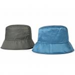Fabric Reversible Outdoor Fishing Bucket Hat 6cm Long Brim UPF50+ Hiking Caps for sale