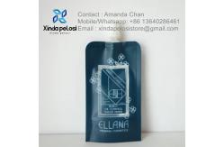 China Standing Pouch Resealable Drinks Packaging Bag Body Scrub Spout Pouch For Sale supplier