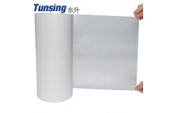China 50CM 100CM Width Polyamide Hot Melt Film Light Blue Transparent For Fabric supplier