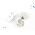 Ultrathin Half Cover Magnetic Button Closure , Handbag Clasps And Closures