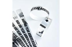 China Holographic Wristbands with Custom Logo Text MOQ 100 PCS supplier