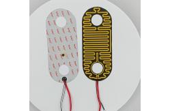 China Polyimide Flexible Heating Pad , Thin Film Heating Element For Warm Palace Belt supplier