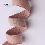 Customized Nude Garments Accessories Polyester Silicone Drip Elastic Tape