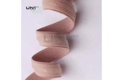 China Customized Nude Garments Accessories Polyester Silicone Drip Elastic Tape supplier