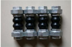 China 10mm 15mm Equal Head Double Sphere Rubber Expansion Joint For Weak Acids supplier
