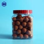 Reusable Square Wide Mouth Plastic Jars Durable Home Kitchen Use for sale