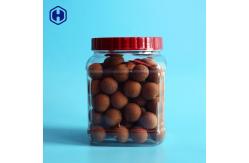 China Reusable Square Wide Mouth Plastic Jars Durable Home Kitchen Use supplier