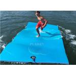 Yellow Inflatable Water Games Sea Pool EVA Floating Mat