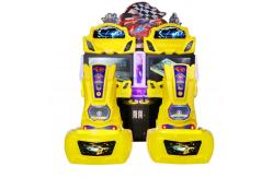 China Amusement Parks Car Racing Game Machine 3D Attractive Out Run Arcade Machine supplier
