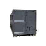 HLB-02 Mobile Skip Bin Trailer Hook Lift Bins With Epoxy Primer And Topcoat Customized for sale