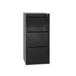 3 Drawers Key Lock Knock Down Metal Drawer Cabinet for sale