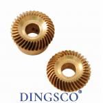 Precision Brass Spiral Precision Instrument Custom Industrial Gear with Z 36/36/40/20 Teeth GL03/04/07/08 Drawing Number for sale