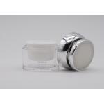 30g Acrylic Cosmetic Cream Containers , Plastic Cream Containers With UV Spraying ABS Cap
