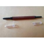 Ajustable Head ABS Double Ended Eyeshadow Stick Tube Double Use 11mm Diameter for sale