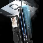Luxury Face Id Door Lock CNC Aluminum Wifi Door Lock For Apartment for sale