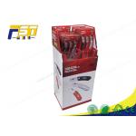 Removable Header Cardboard Dump Bins Recycling Customized For Drinks Retails