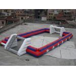 China Supplier Inflatable Sports Football Pitch Without Floor Sheet , Inflatable Soccer Field for sale