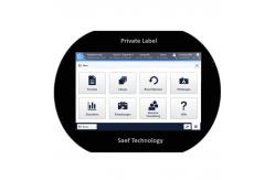 China 10.1 Inch Industrial Grade PCAP TFT Display LVDS With Capacitive Touch Screen supplier