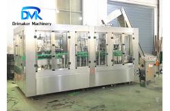 China Stable Performance Glass Bottle Filling And Capping Machine 24 Rinsing Heads supplier
