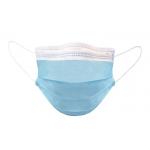 Breathable 3 Ply Face Mask 17.5*9.5cm Effectively Block Spittle for sale