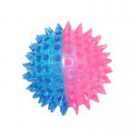 7cm TPR Dog Indestructible Squeaky Ball Toy Non Toxic for sale