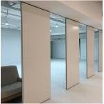 Fabric Soundproof Sliding Movable Partition Walls For Restaurant Hotel for sale