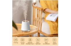 China USB LED Mini Cool Mist Humidifier 500ml 2000mah Rechargeable 2 In 1 Humidifier supplier