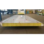 Fireproof 100mm Glasswool Sandwich Panel Color Customized For Project Solution for sale