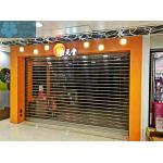 Good Vision 3mm 9mm Bar Clear Roller Shutters for sale