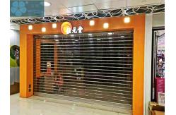 China Good Vision 3mm 9mm Bar Clear Roller Shutters supplier