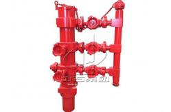 China High Pressure Rotating Cement Head Double Plug Working Pressure 3000~10000psi supplier