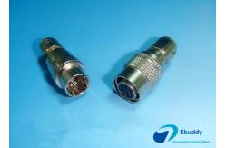 China Male And Female Self Latching  Circular Connectors 6 Pins Compatible supplier