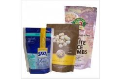 China Resealable Zipper Plastic Pouch Packaging Bag For Cookies / Cracker Packaging Bag supplier