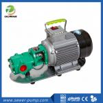 WCB Type Gear Oil Pump 24V Energy Saving Compact Structure With Good Self Priming for sale