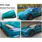 Heat Healing Shaded Pine Green Color Paint Protection Film Peelable Removability Color PPF Film for sale
