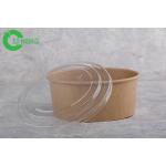 Microwavable Heavy Duty Paper Bowls , Oil Resistant Disposable Ice Cream Bowls for sale