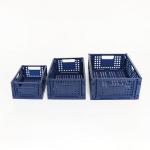 Foldable Rectangular Plastic Household Storage Containers For Food Weight 0.423KG ODM for sale