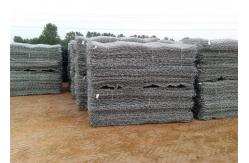 China Double Twisted Hexagonal Woven Galvanized Gabion Wire Baskets supplier