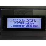 Factory Price 240X64 Cog LCD Display Module Graphic Monochrome