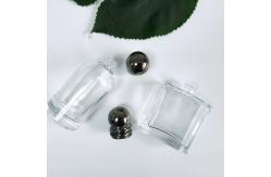 China Glass Bulk Perfume Bottles 50ml Empty Customized Logo ISO9001 supplier