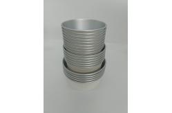 China Food Grade Aluminium Paper Bowls With Lids Takeaway Round Aluminium Foil Bowl supplier